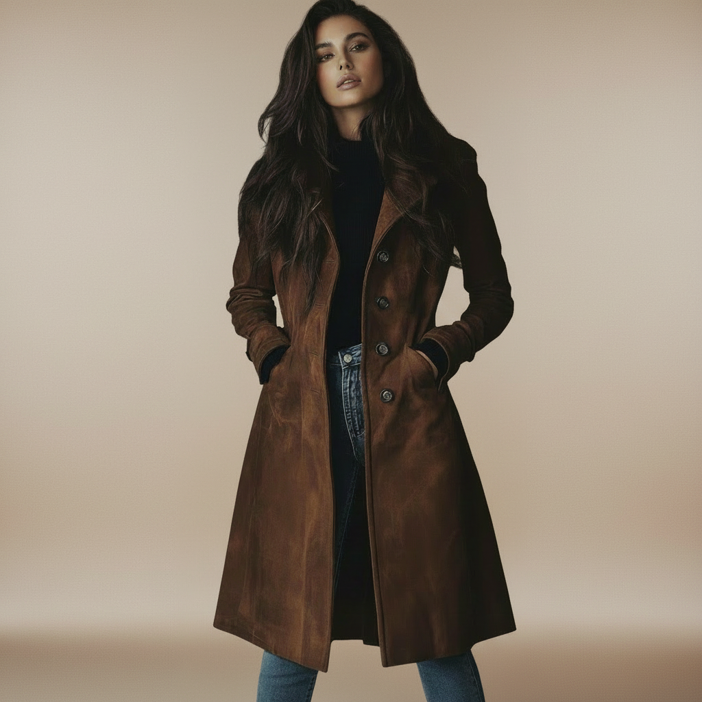 Pitkä mokkatakki | Myydyin huippumalli